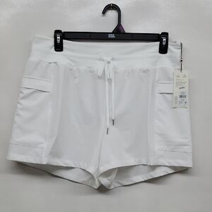 Women's White Shorts